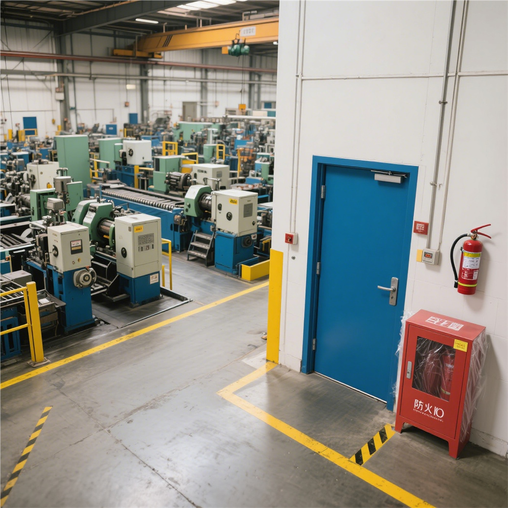 Fire Rated Safety Protection Steel Doors03